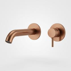 SB Round 316  Miscelatore per lavabo ad incasso rame spazzolato PVD 162mm